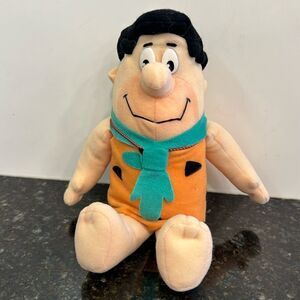 The Flintstones Fred Flintstone Plush Doll Hanna Barbera. Size 10”